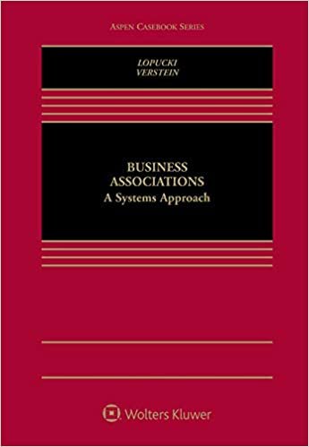 okumak Business Associations: A Systems Approach (Aspen Casebook)