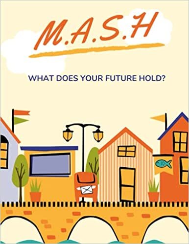 okumak M.A.S.H - What Does Your Future Hold ?: Classic Paper Game to Discover Your Future, Fun Fortune Telling Game to Play with Friends, Girls and Boys, Perfect for a Slumber Party!