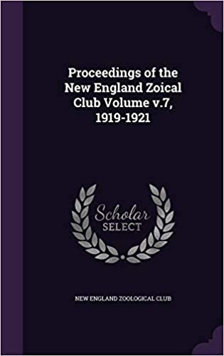 okumak Proceedings of the New England Zoical Club Volume v.7, 1919-1921
