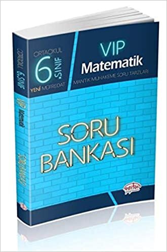 okumak Editör 6. Sınıf VIP Matematik Soru Bankası Yeni
