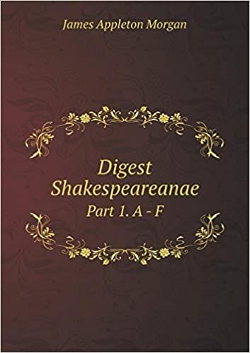 okumak Digest Shakespeareanae Part 1. a - F