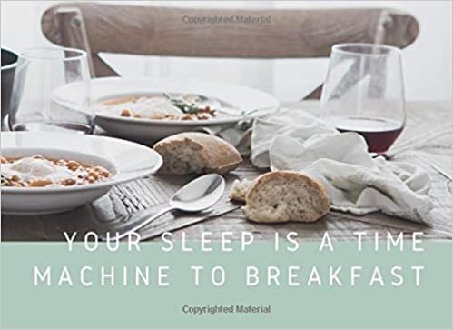 okumak Your Sleep is a Time Machine for Breakfast - B&amp;B Guest Book: Guest Book with prompts for 106 visitors to share their story and empty pages for drawings, pictures, art, ...