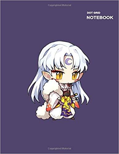 okumak Inuyasha notebooks for s and kids: Dotted Pages, Large (8.5 x 11 inches), 110 College Ruled Paper.