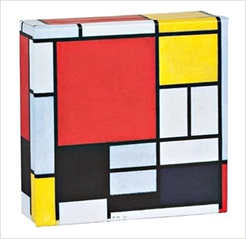 okumak Notecards - Mondrian Mini FlipTop Notecard Box