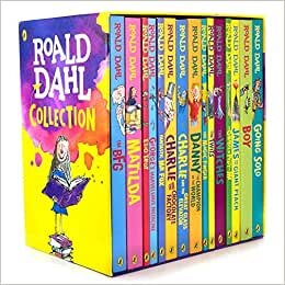Roald Dahl Collection Set of 15 Books by Roald Dahl - Paperback