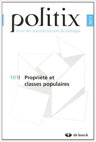 okumak Politix, N° 101/2013 : Propriété et classes populaires
