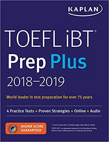 okumak Kaplan TOEFL IBT Prep Plus 2018