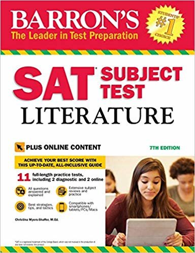 okumak SAT Subject Test Literature: 7th Ed w/online test