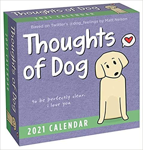 okumak Thoughts of Dog 2021 Calendar