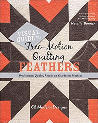 okumak Visual Guide to Free-Motion Quilting Feathers : 68 Modern Designs - Professional Quality Results on Your Home Machine