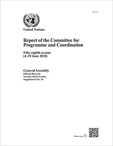 okumak Report of the Committee for Programme and Coordination: Fifty-eighth Session (4-29 June 2018)