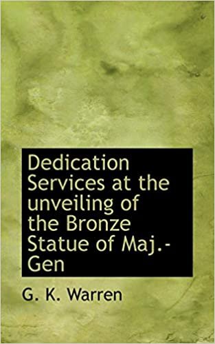 okumak Dedication Services at the Unveiling of the Bronze Statue of Maj.-Gen