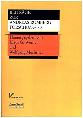 okumak Werner, K: Beiträge zur Andreas-Romberg-Forschung 3