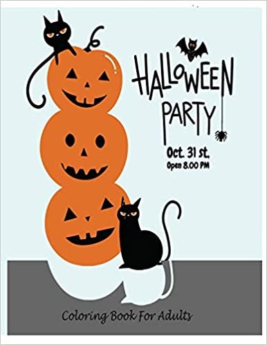 okumak halloween party oct 31 st open 8.00 pm coloring book for adults: (Dover Holiday Coloring Book) Help your little ones celebrate Halloween with this ... book that is perfect for little hands.