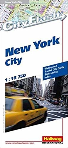 okumak New York CityFlash hallwag r/v (r) wp (City Flash Maps)