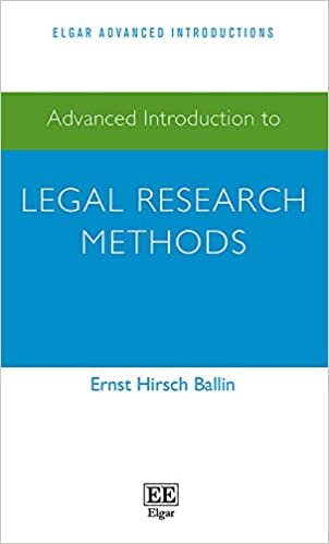 okumak Advanced Introduction to Legal Research Methods (Elgar Advanced Introductions)