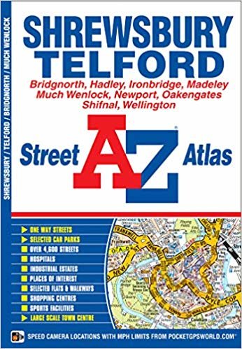 okumak Shrewsbury and Telford Street Atlas