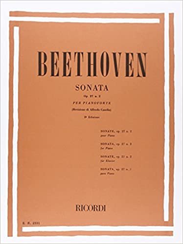 okumak 32 Sonate: N. 14 in Do Diesis Min. Op. 27 N. 2 Piano