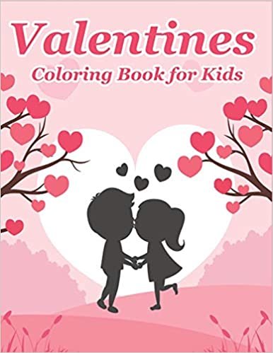okumak Valentines Coloring Book for Kids: Happy Valentines Day Gifts for Kids, Toddlers, Children, Him, Her, Boyfriend, Girlfriend, Friends and More (Activity Book for Couples)