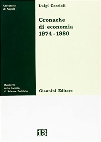okumak Cronache di economia: 1974-1980