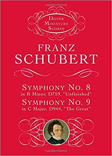 okumak Franz Schubert Symphony No.8 In B Minor D759, &#39;Unfinished&#39; And Sympho (Dover miniature scores)