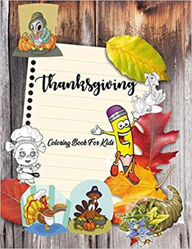 okumak Thanksgiving Autumn Coloring book for kids: 60 Happy Thanksgiving Coloring Pages For Toddlers 8,5x11 inch