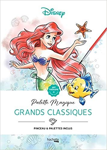 okumak Palette magique Grands classiques Disney: Pinceau &amp; palettes inclus (Heroes)