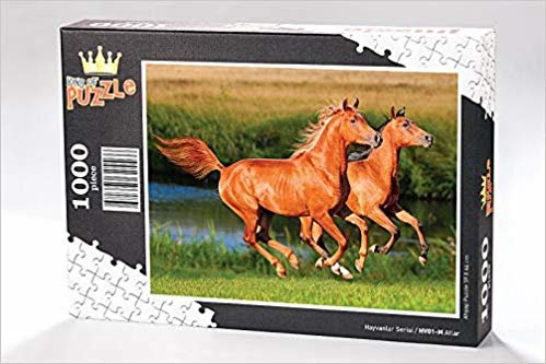 okumak Atlar Ahşap Puzzle 500 Parça (HV02-D)