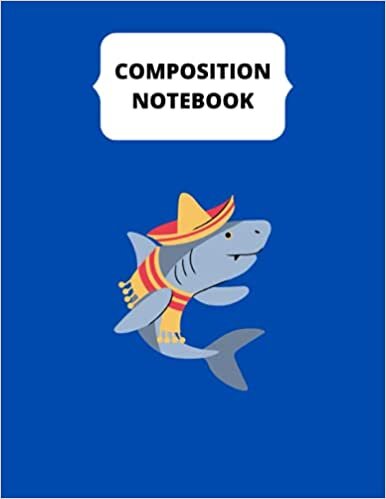 okumak shark primary composition notebook k-2: composition notebook for school and play 8.5&quot;x 11&quot; 120 Pages: primary composition notebook A wonderful ... to study and play for drawing as well