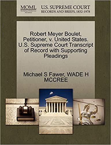 okumak Robert Meyer Boulet, Petitioner, v. United States. U.S. Supreme Court Transcript of Record with Supporting Pleadings