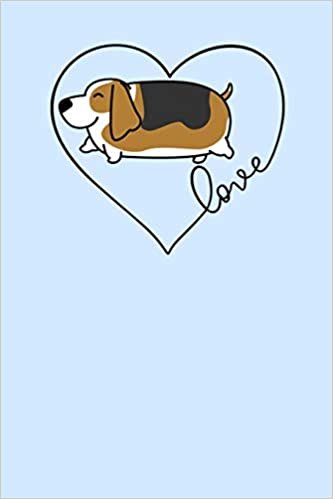 okumak Love: Basset Hound Puppy Cover. Blank Lined Journal- Notebook for Basset Hound Lovers.