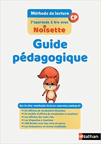 okumak J&#39;apprends à lire avec Noisette Guide pédagogique CP 2018 (Noisette lecture CP)