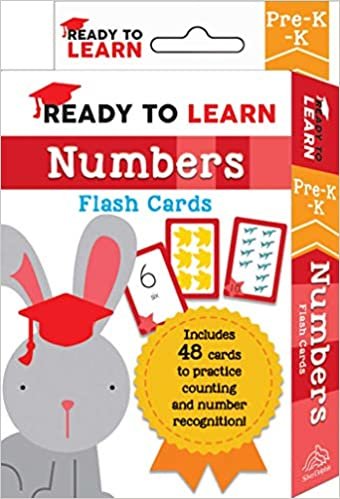 okumak Ready to Learn: Pre-K-K Numbers: Flash Cards