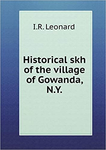 okumak Historical skh of the village of Gowanda, N.Y