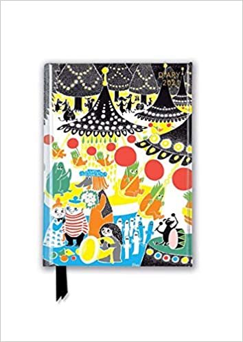 okumak Tove Jansson - Moomin - Moomin Characters 2021: Original Flame Tree Publishing-Pocket Diary [Taschenkalender]