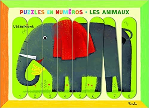 okumak Les animaux (Puzzles en numéros: L&#39;éléphant)