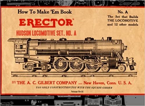 okumak How to Make &#39;Em Book Erector Hudson Locomotive Set. No. A