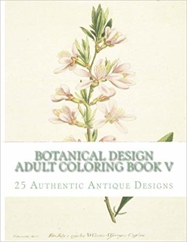 okumak Botanical Design Adult Coloring Book V