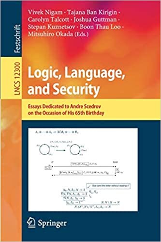 okumak Logic, Language, and Security: Essays Dedicated to Andre Scedrov on the Occasion of His 65th Birthday (Lecture Notes in Computer Science, 12300, Band 12300)