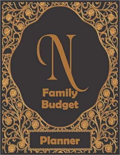 okumak N Family Budget Planner: 1 year financial planner, prompts for recording daily, weekly, monthly expenses. Track money spent and where it went. Families that have last name starting with N.