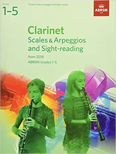Clarinet Scales & Arpeggios and Sight-Reading, ABRSM Grades 1-5: from 2018