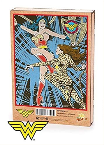 okumak Wonder Woman - Wonder Woman vs Cheetah Ahşap Puzzle 108 Parça (KOP-WW101 - C)
