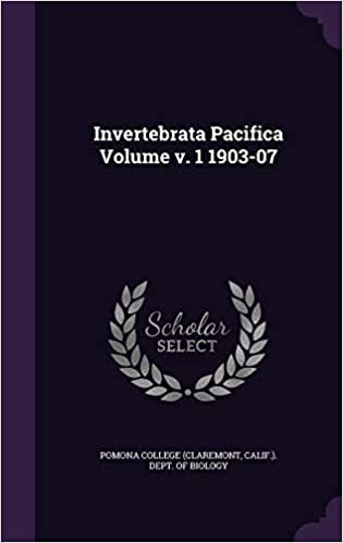 okumak Invertebrata Pacifica Volume v. 1 1903-07