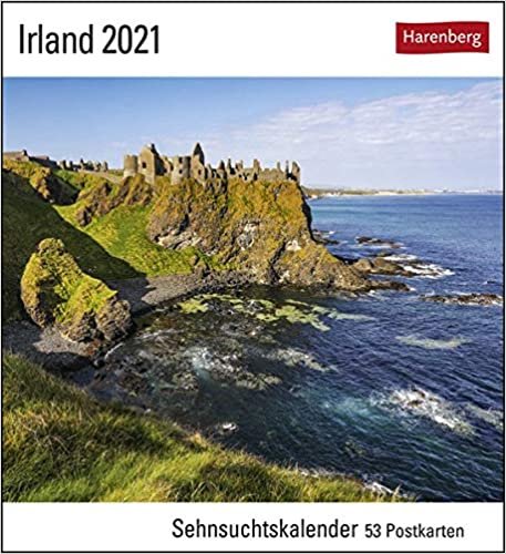 okumak Irland 2021: Sehnsuchtskalender, 53 Postkarten