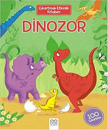 okumak Çıkartmalı Etkinlik Kitabım - Dinozor: 100 Çıkartma