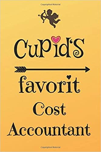 okumak Cupid`s Favorit Cost Accountant: Lined 6 x 9 Journal with 100 Pages, To Write In, Friends or Family Valentines Day Gift