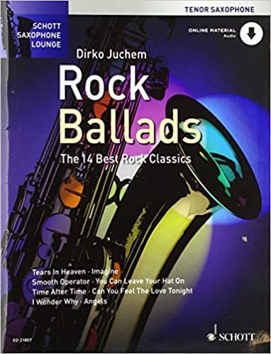 okumak Rock ballads (14 best rock ballads) +CD --- Saxophone Tenor (Sib) / Piano