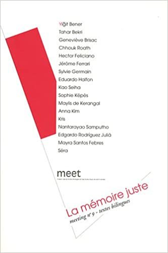 okumak La mémoire juste meeting n, 9, [Saint-Nazaire, 17-20 novembre 2011]