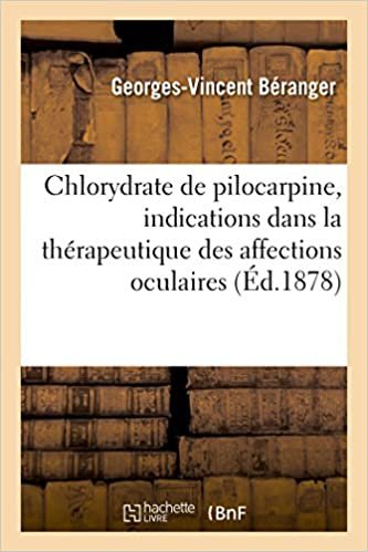 okumak Du Chlorydrate de Pilocarpine (Sciences)