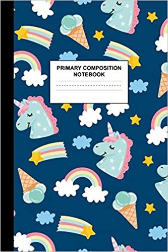 okumak Primary Composition Notebook: Writing Journal for Grades K-2 Handwriting Practice Paper Sheets - Amazing Unicorn School Supplies for Girls, Kids and ... 1st and 2nd Grade Workbook and Activity Book